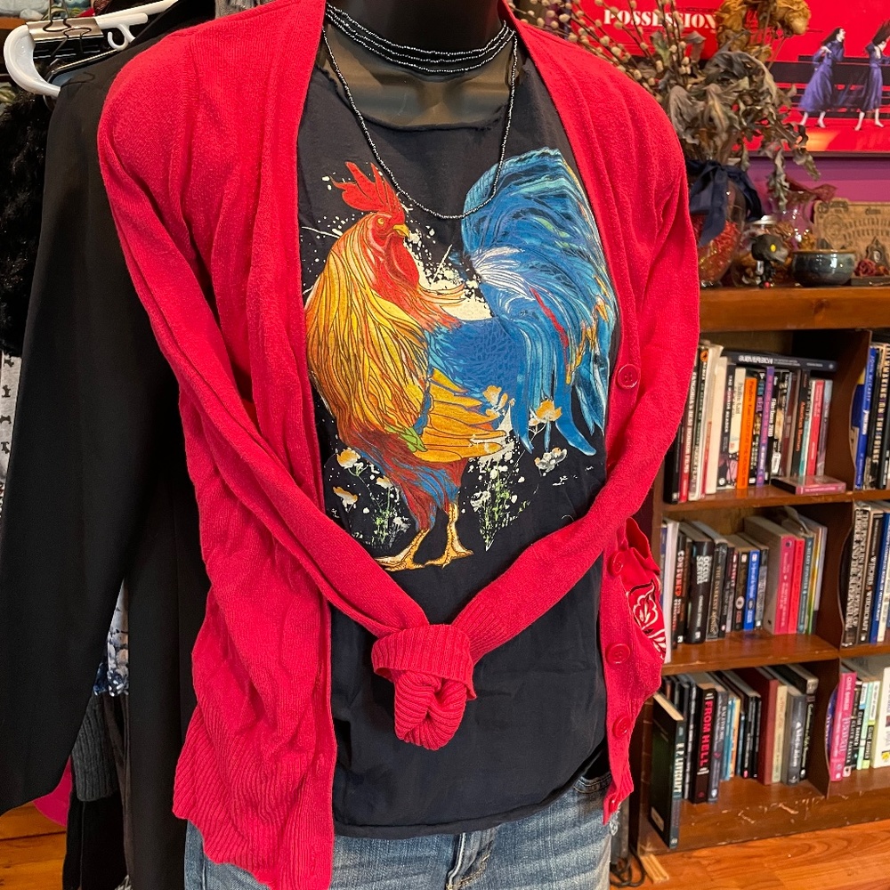 Northern Outpost Rooster Shirt Sz M, Modified - Picture 5 of 7